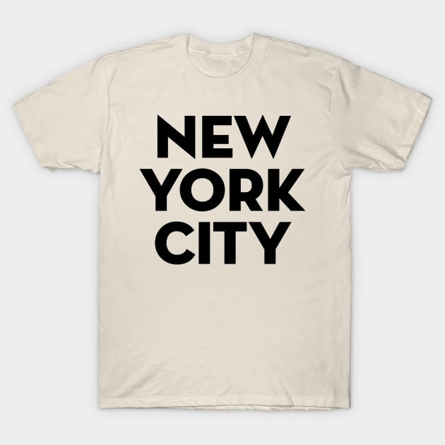 New York City - NYC T-Shirt by whereabouts